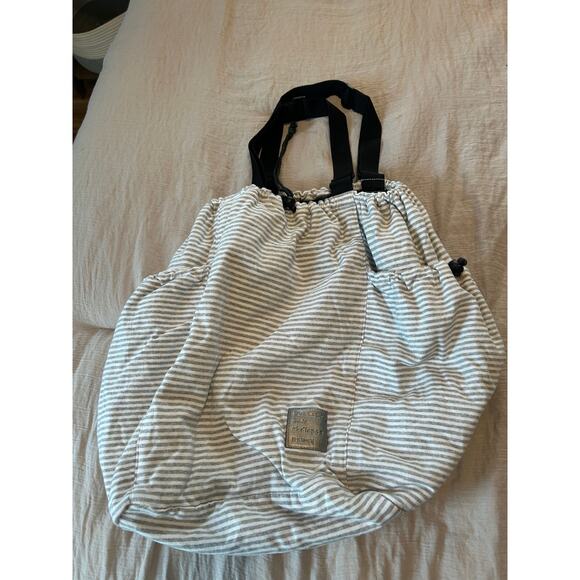 Y2K Style Striped Tote Bag - Picture 1 of 3